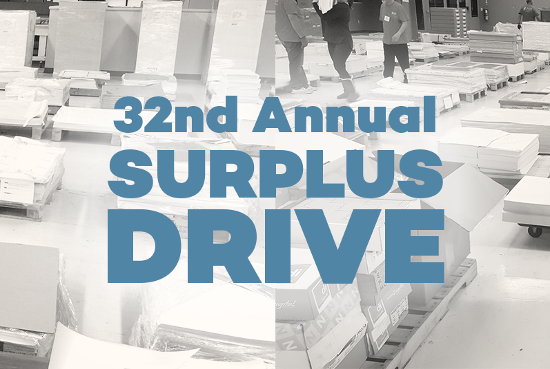 32nd Annual SURPLUS DRIVE