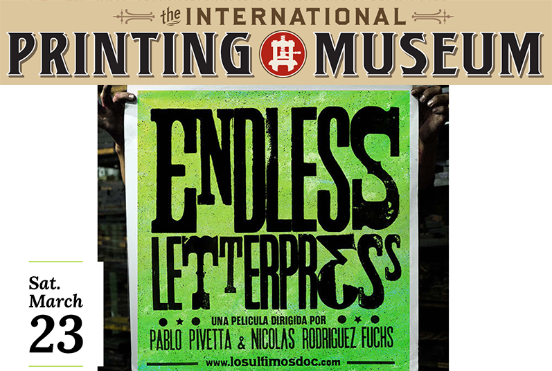 Endless Letterpress: L.A. Premier Film Screening